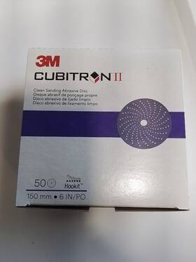 3m 31486 59 31486 Cubitron Ii Hookit Purple Clean Sanding Abrasive Disc 6 In 600 Grade