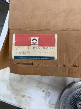Ac Delco 561826 Fan Clutch 15-4298 Kingston