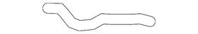 Audi 7l6-121-109-n Genuine Reservoir Hose