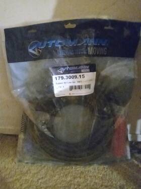 Automann 179.3009.15 Rubber Air Line Set 15ft