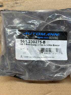 Automann 561.230275-b Hd T Bolt Clamp 2.75 In To 3.06 Lot Of 2