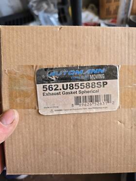 Automann 562.u85588sp Exhaust Gasket Spherical