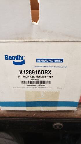 K1289160rx Bendix K128160rx New Reman With Push On Connector K056081 12 Volt B1-3e