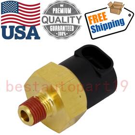 Bestautopart19 2hp208 23532797 Engine Oil Fuel Pressure Sensor Fits Detroit Diesel Series 50 60 Volvo