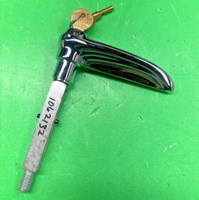 Blue Bird 1062132 Chrome Locking Door Handle With 2 Keys Free Shipping