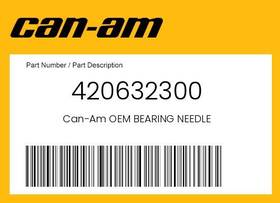 Can-am 420632300 Can-am Genuine Bearing Needle -