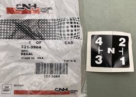 Cnh 321-3904 Decal New Genuine