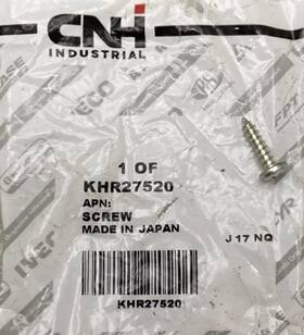 Cnh Industrial Khr27520 Screw New Genuine