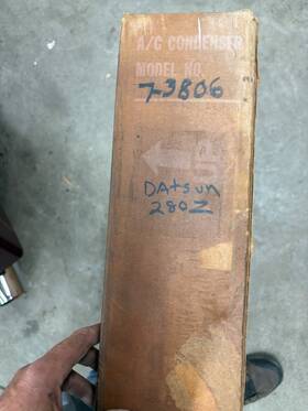 7-3806 Cpp 3806 Ac Condenser Kingston Ftftftft Read The Listing Ftftft Datsun 280z