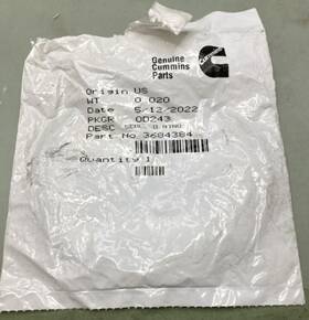 Cummins 3684384 O-ring New Genuine