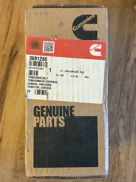 3691280 Cummins Genuine Oem Belt Tensioner Peterbilt Kenworth