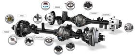 Dana Spicer 10128143 Ud60 Jt - Rear 4.88 With El