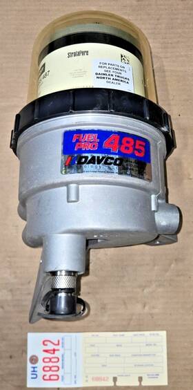 Davco 03-45581-000 Fuel Water Separator Pro 485 Ecos 12v/120v Unheated