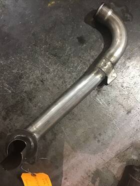 A4721402708 Detroit Dd15 Engine Egr Exhaust Tube #