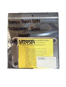 8929529 Detroit Diesel Oem Turbocharger Inlet Gasket P/n 8929529 Detroit Diesel Oem Turbocharger Inlet Gasket P/n