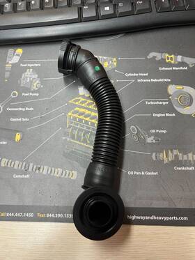 Detroit Diesel A4720100670 Dd15 Genuine Breather Line Hose Oem - New
