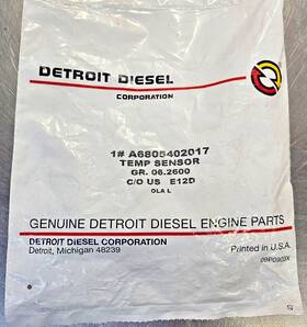 A6805402017 Detroit Diesel A6805402017. A6805401017 Temp Sensor New Oem