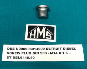 N000908014009 Detroit Diesel Dde Screw Plug Din 908 - M14 X 1.5 St Dbl9440.40