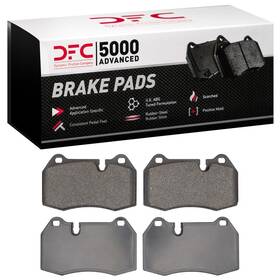 Dfc Dynamic Friction Company 1551-1133-00 For 03-19 Ferrari 575 M Maranello Front 5000 Advanced Low Metallic Brake