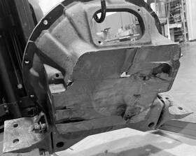 A4348 Eaton Steel Bellhousing For Mack With Fuller Transmission A4348 Eaton Steel Bellhousing For Mack With Fuller Transmission
