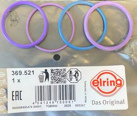 Elring 276948 Injector O-ring Kit For Mack Mp8 Volvo D13
