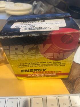 Energy Suspension 703639303488 2 Poly Radius Arm Bushings Mci Coach 12j-1-26cg 2-1/2 Inch Wide1-1/