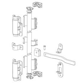 Fleet Engineers 021-00313 Lock Rod Set Narrow Miner Style