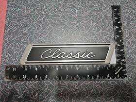 Freightliner 02aq75163 Side Panel Inch Classic Metal Emblem Badge New Old Stock Nos