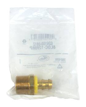 Gates G36100-0812 Male Pipe Cone Seat 3/4-14 Threads 1/2in Inside Diameter Model