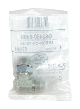 Gates G62460-0808 Male British Standard Pipe Parallel O-ring X Jic 37 Flare