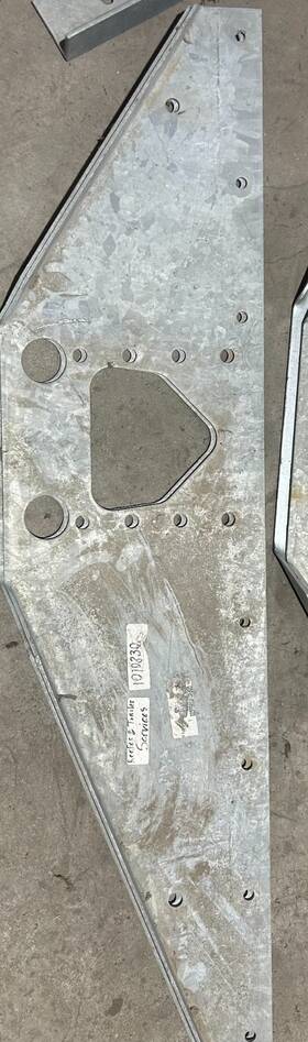 Great Dane Trailers Gdp40103866 Bracket Landing Gear Mtg