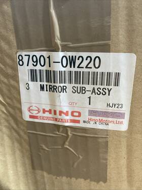 Hino 879010w220 Mirror Assy -outer Rr View-rh
