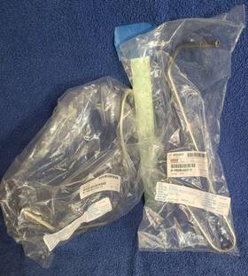 Isuzu 8-98084-603-0 Lot Of Two 2 Gm# 8980846030 And 8980846040 Pipe Dpd /gm Truck Oem New
