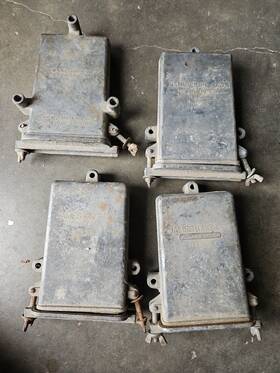 James King 810001083878 Lot Of 4 300 - Security Aluminum Document Holders