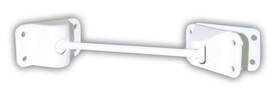 Jr Products 10482 - 10 Inch L Ball Polar White Plastic Door Holder