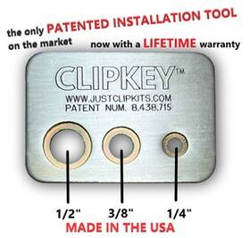 Just Clips 850016642226 Ach Jcck Clipkey - Snap Ring Installation Tool