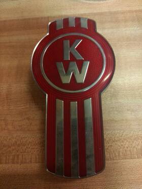 Kenworth 199.kwhc20 L53-1014-100 Hood Emblem Badge New See Description