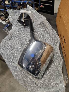 L59-1011-1100 Kenworth New Genuine Paccar Oem Chrome Left Side Hood Mirror
