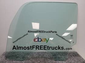 R44-1110 Kenworth Left Driver Door Glass Window Off 2026 T680 - Free Shipping