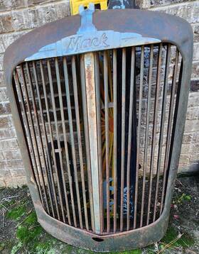 1956lj Mack 1956 Truck Lj Genuine Oem Front Grill