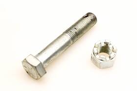 Mack 2ax45 Screw And Castle Nut Nos