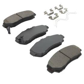 Mpa Electrical 1001-1089c Quality Built Premium Ceramic Brake Pads With Hardware