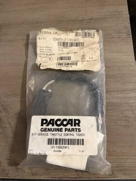 133525w1l Paccar Genuine Parts Service Throttle Control Kit Part# #132831