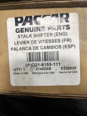 24205175259 Paccar Right Hand Shift Stalk Control