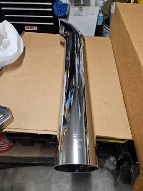 Paccar M66-6829-3360 Chrome Stack 5 Inch