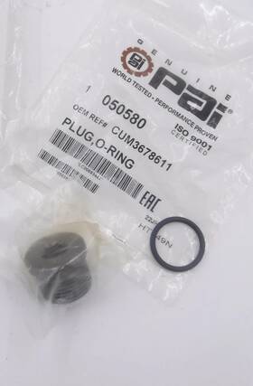 Pai 050580 O-ring Threaded Plug M27 For Cummins 3678611