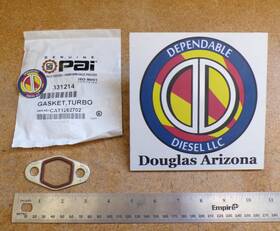 Pai 331214 Turbo Oil Drain Gasket For Caterpillar C15 And C18. Ref.# 126-2702 1262702