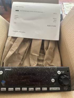 Pana Pacific Po107090 Am Fm Radio Pana-pacific Dea505 Heavy-duty Part #pp107090