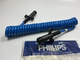 Phillips 19-4710 Cable Assembly Coiled 10 Feet. 4/16 Ga. Thermosealed Plugs
