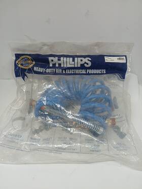11-311 Phillips Industries Coil Air Hose 12 Ft. Blue 11-311 Phillips Industries Coil Air Hose 12 Ft. Blue